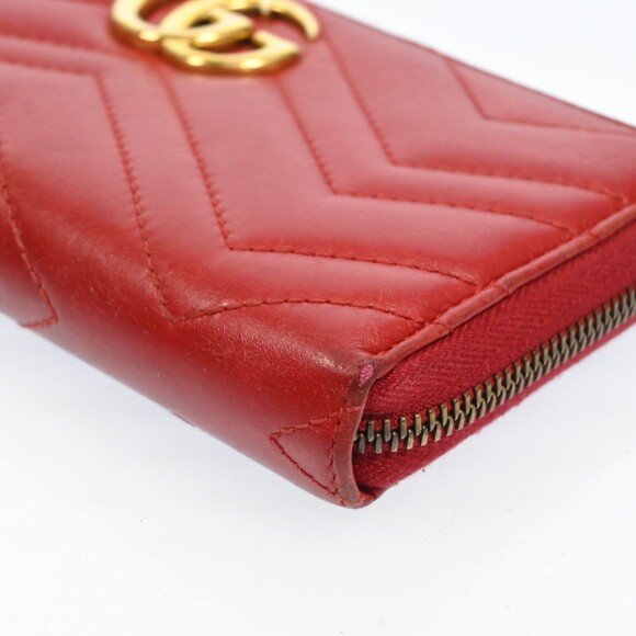 Gucci Gg Marmont Round Zipper Long #210477G26B - Picture 9 of 16